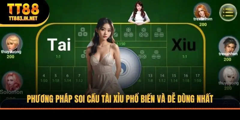Phương pháp soi cầu tài xỉu phổ biến và dễ dùng nhất