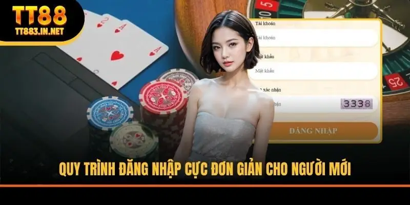 Quy trình đăng nhập cực đơn giản cho người mới